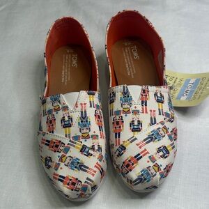 Toms Holiday Nutcracker shoes